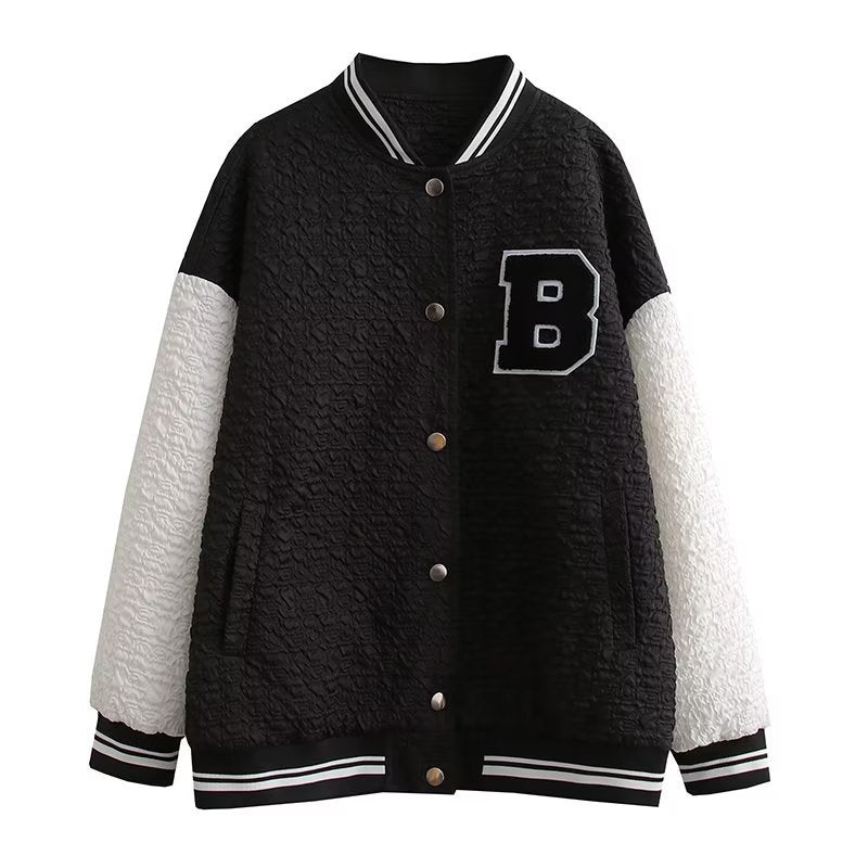 Damen Sportliche Bomberjacke mit strukturiertem Obermaterial und eleganten Details R&B