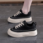 Damen Sneaker mit dicker, rutschfester Sohle und einzigartigem Design R&B