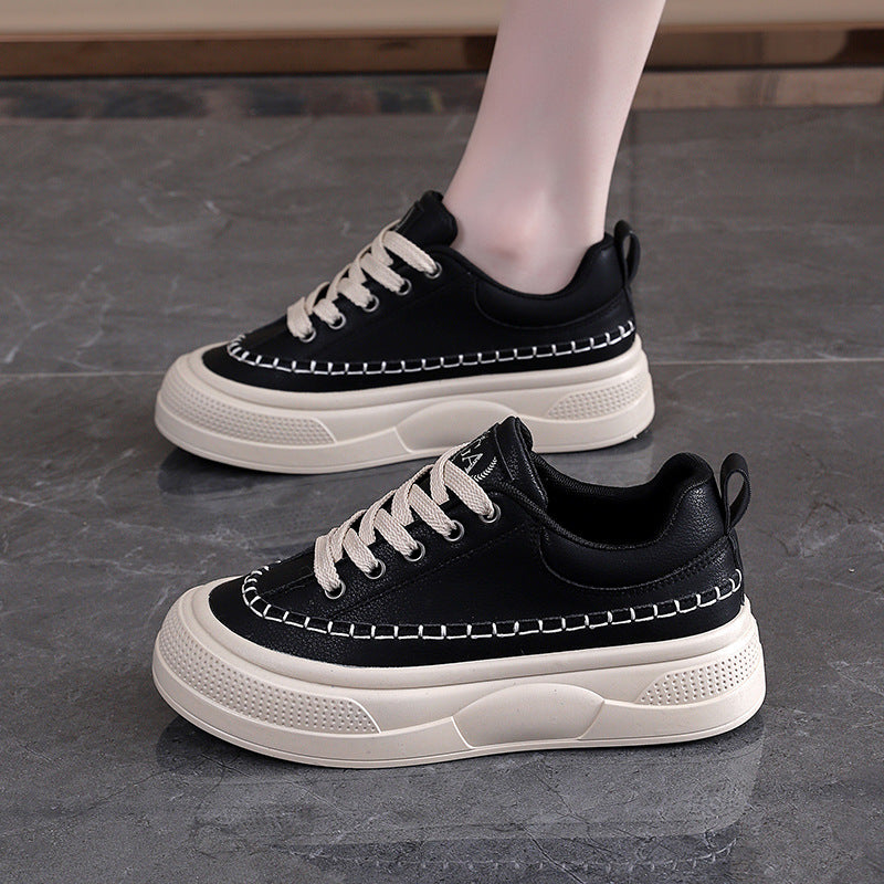 Damen Sneaker mit dicker, rutschfester Sohle und einzigartigem Design R&B