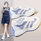 Damen Sportliche Sneakers mit atmungsaktivem Mesh-Obermaterial und flexibler Sohle R&B