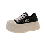 Damen Plattform Sneaker mit großzügiger Sohle und atmungsaktivem Obermaterial R&B