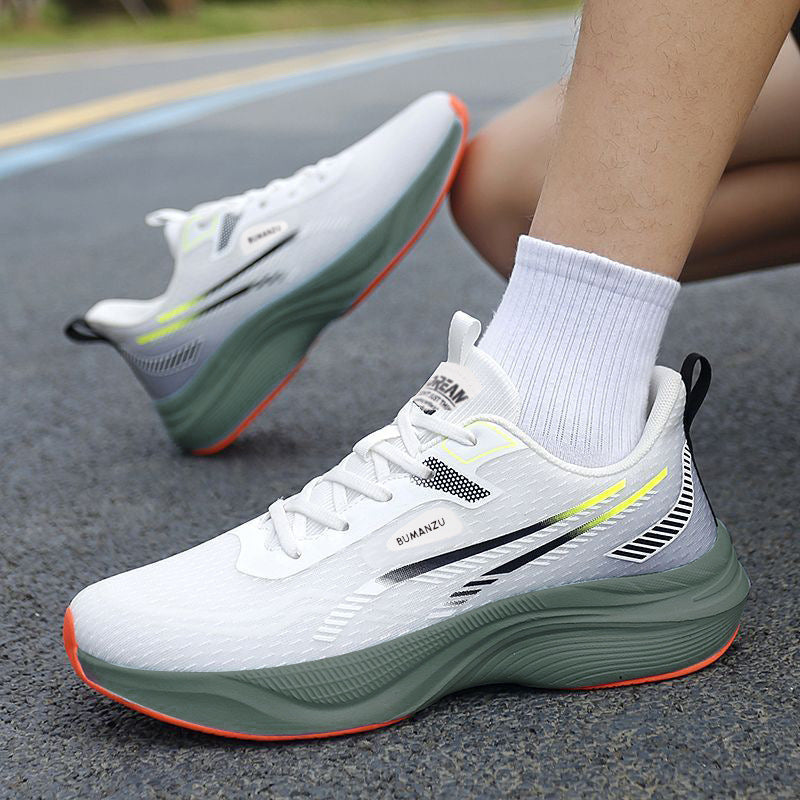 Damen Sportliche Performance-Sneaker mit atmungsaktiver Mesh-Oberfläche und stoßdämpfender Sohle