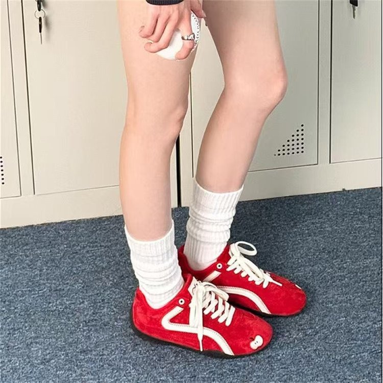 Damen Trendige Sneaker mit sportlichem Design und verspielten Applikationen R&B