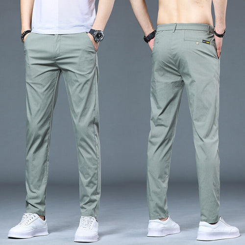 Herren luftige Freizeithosen im modernen Slim-Fit Design R&B