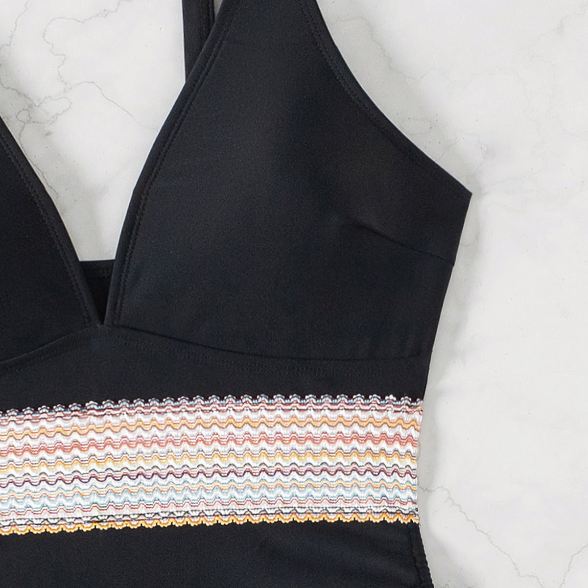 Damen Eleganter Einteiler mit Raffungen R&B