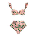 Damen Bikiniset mit verspielten Rüschendetails R&B