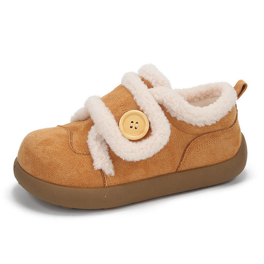 Damen Sneakers mit kuscheligem Innenfutter und praktischen Knopfakzenten R&B