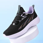 Damen Leichte Sport-Sneaker mit atmungsaktivem Mesh-Obermaterial R&B