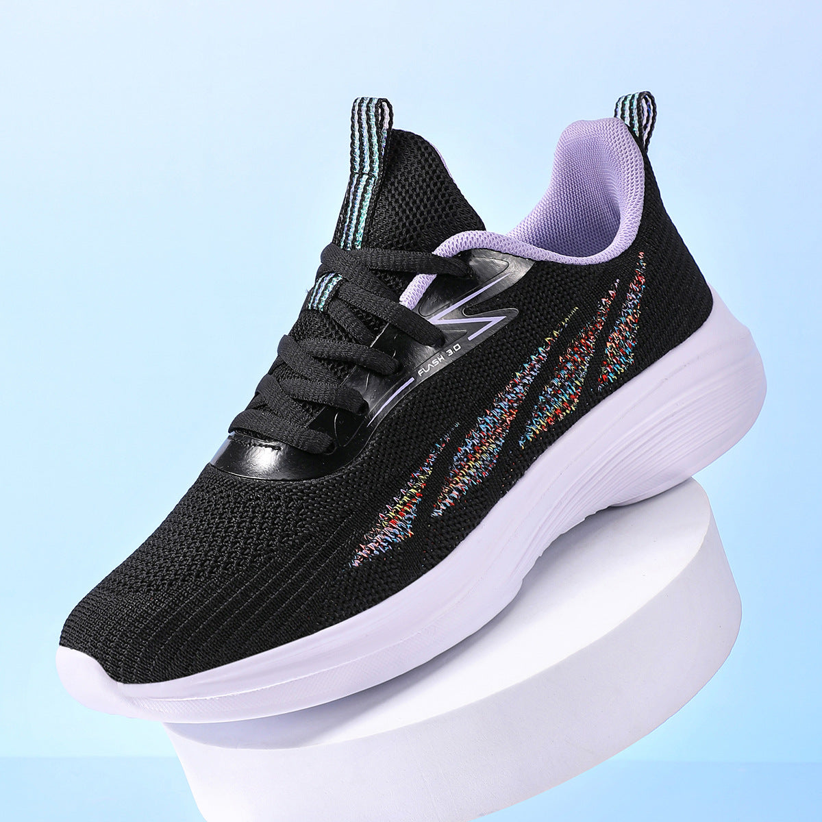 Damen Leichte Sport-Sneaker mit atmungsaktivem Mesh-Obermaterial R&B