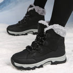 Damen Thermo-Winterstiefel mit isolierendem Futter und rutschfester Sohle R&B