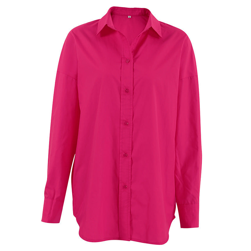 Damen Oversized Hemd R&B