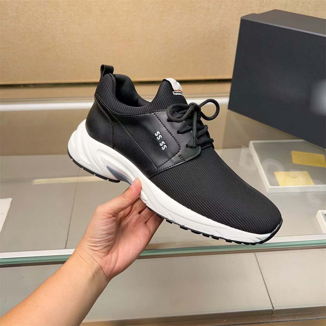 Damen Sportliche Sneakers mit atmungsaktiver Oberflächenstruktur und rutschfester Sohle R&B