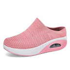 Damen Bequeme Slip-On Clogs mit Luftpolsterung und atmungsaktivem Obermaterial