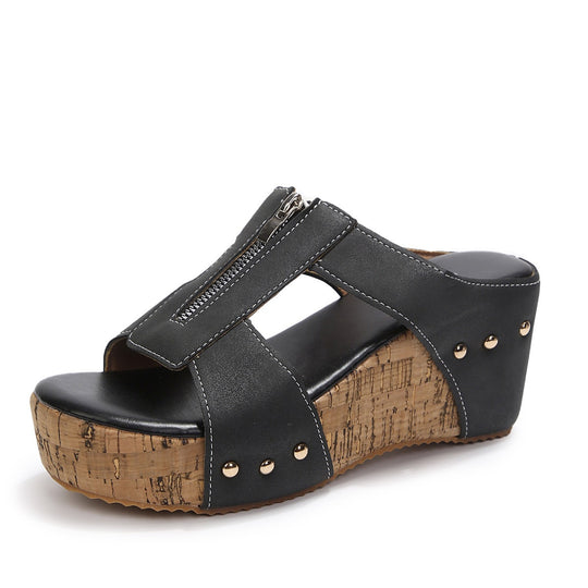 Damen Plateausandaletten R&B