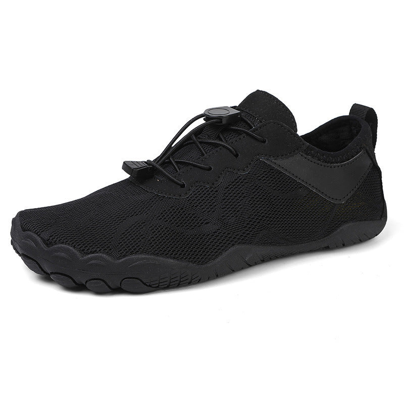 Damen Atmungsaktive Badeschuhe mit rutschfester Sohle und elastischem Schnürsystem R&B