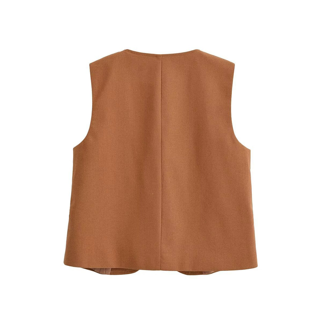 Damen weite Chino-Shorts mit eleganter Faltenlegung und praktischen Seitentaschen R&B