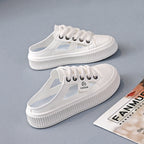 Damen Slip-On Sneakers mit atmungsaktiven Einsätzen und griffiger Sohle R&B