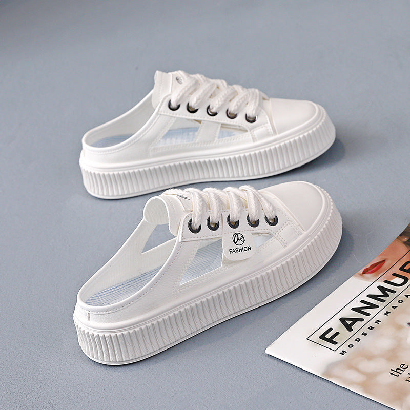Damen Slip-On Sneakers mit atmungsaktiven Einsätzen und griffiger Sohle R&B