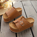 Damen Komfortable Plateau-Sandalen R&B