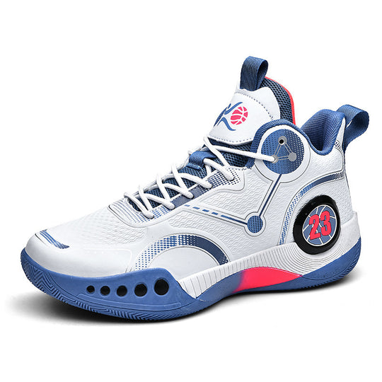 Damen Sportliche Basketball-Schuhe mit atmungsaktiver Oberflächenstruktur und innovativer Dämpfungstechnologie R&B