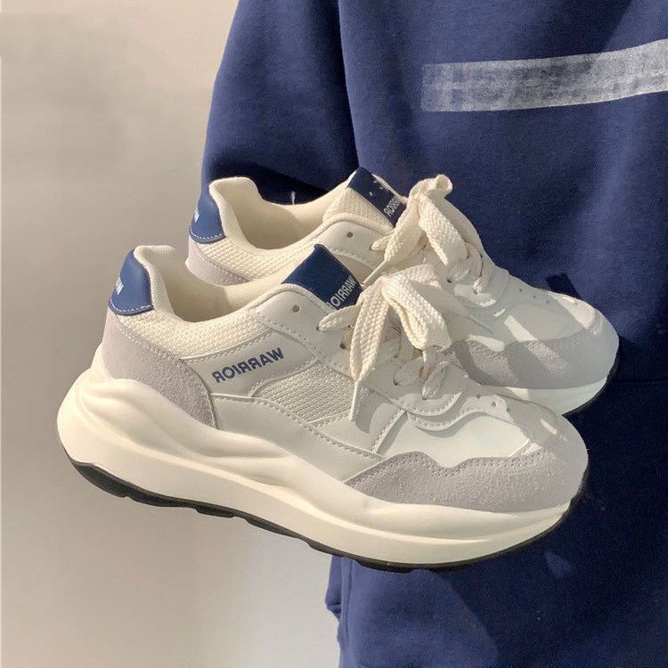Damen Sportliche Chunky Sneakers mit gepolsterter Innensohle und atmungsaktivem Obermaterial R&B