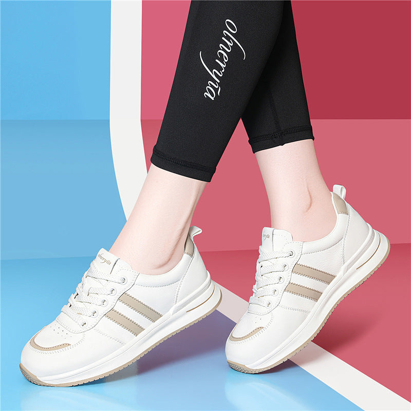 Damen modische und komfortable Sneakers mit atmungsaktiver oberer Schicht R&B