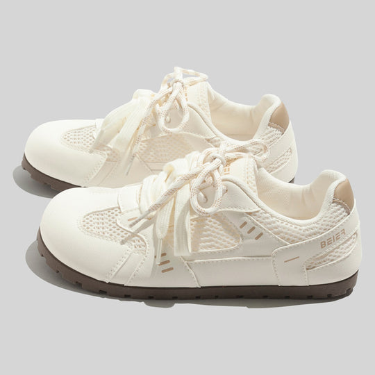 Damen Sportliche Freizeitschuhe mit atmungsaktiver Mesh-Oberfläche und rutschfester Gummisohle R&B