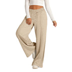 Damen weite Freizeithose mit elastischem Bund und praktischen Taschen R&B