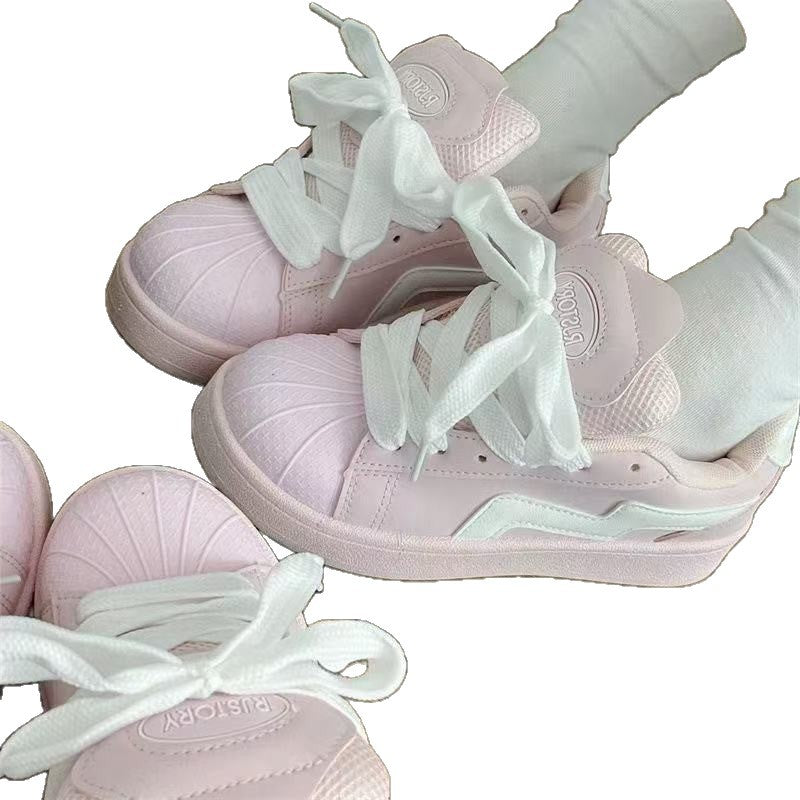 Damen sportliche Sneakers mit einzigartiger Oberflächenstruktur und bequemer Dämpfung R&B