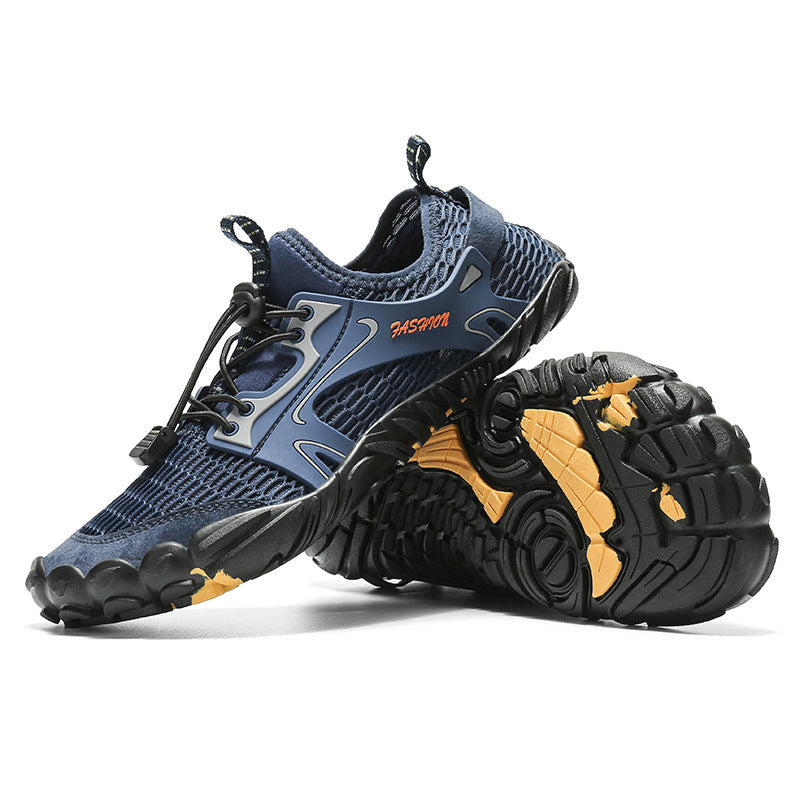Unisex nan Aqua-Sneaker mit elastischem Einstieg, Schnellzug-Schnürung und rutschfester Flexsohle R&B
