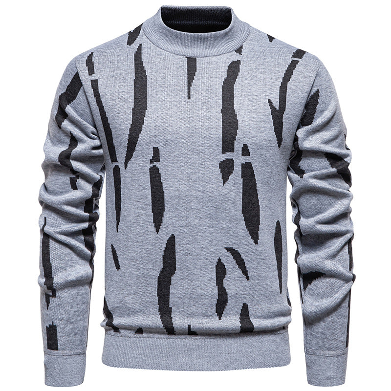 Herren modischer Sweatpullover mit einzigartigem grafischem Muster