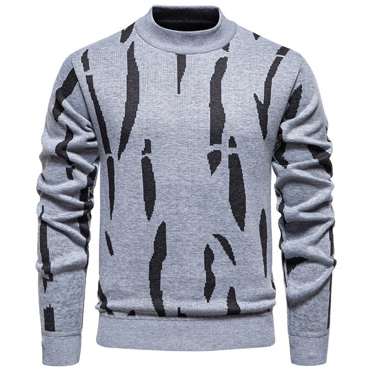 Herren modischer Sweatpullover mit einzigartigem grafischem Muster R&B