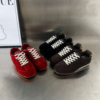 Damen Sportliche Sneakers mit modischem Wildleder-Obermaterial und einzigartigen Akzenten R&B