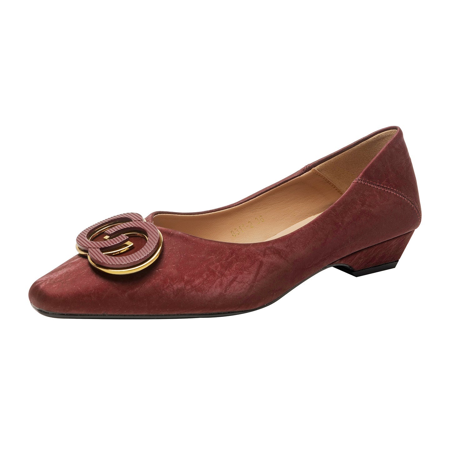 Damen Elegante Ballerinas mit luxuriösem Schmuckdetail