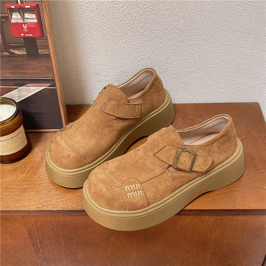 Damen bequeme Clogs mit modischer Schnalle R&B