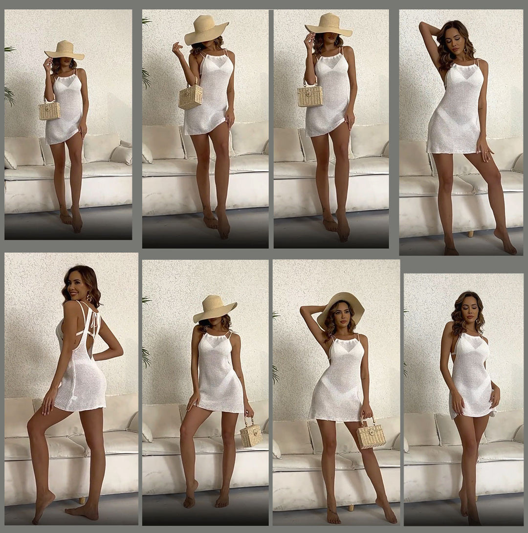 Damen Häkelkleid im sportlich eleganten Schnitt R&B