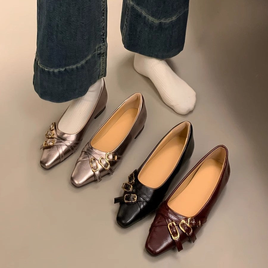 Damen elegante spitze Slipper R&B