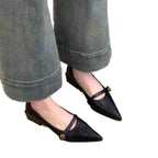 Damen Elegante Pumps mit modernem Riemen und stilvollem Akzent R&B
