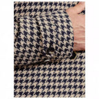 Herren eleganter Karomantel mit praktischen Taschen und modernem Schnitt R&B