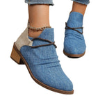Damen modische Ankle Boots mit flexiblem Riemendesign und rutschfester Sohle R&B