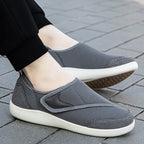 Damen Bequeme Slip-On Freizeitschuhe mit elastischem Obermaterial