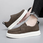 Damen Modische Leder Sneakers im sportlichen Design R&B