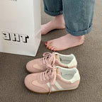 Damen Sportliche Sneaker mit elastischem Schnürsystem und rutschfester Sohle R&B