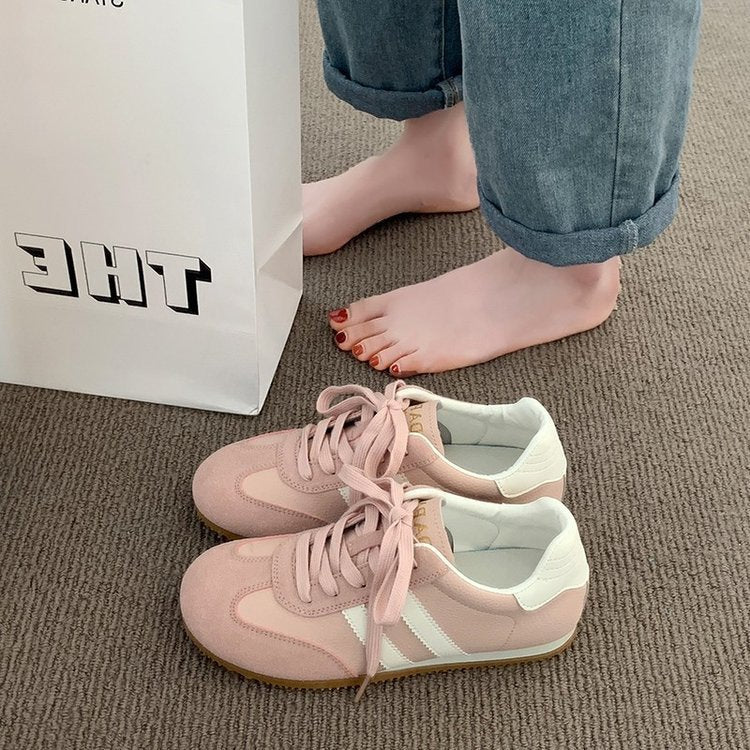 Damen Sportliche Sneaker mit elastischem Schnürsystem und rutschfester Sohle R&B