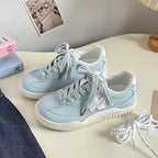 Damen Sportliche Sneakers mit strukturiertem Obermaterial und komfortabler Sohle