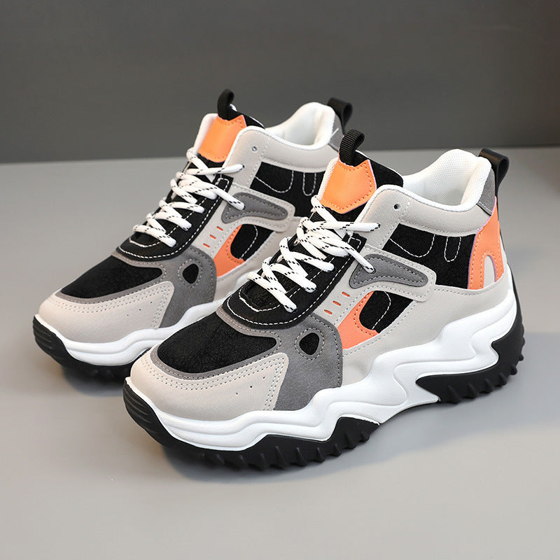 Damen Sportliche High-Top Sneakers mit innovativer Dämpfungstechnologie R&B