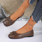 Damen Ballerinas mit modischem Schleifen-Detail R&B