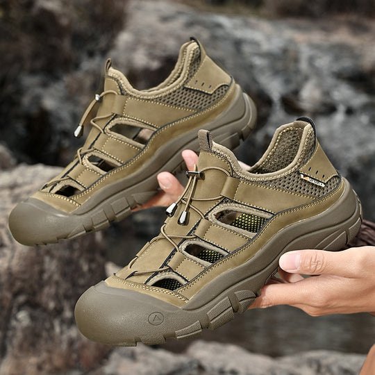 Herren Sportliche Wasserschuhe mit rutschfester Sohle und atmungsaktivem Obermaterial R&B