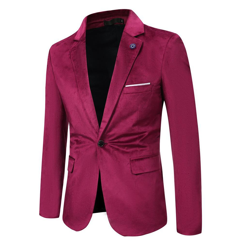 Damen eleganter samt Blazer mit slim fit