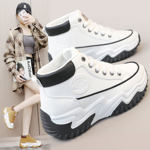 Damen Hohe Sneakers mit markantem Profil und modernem Design R&B